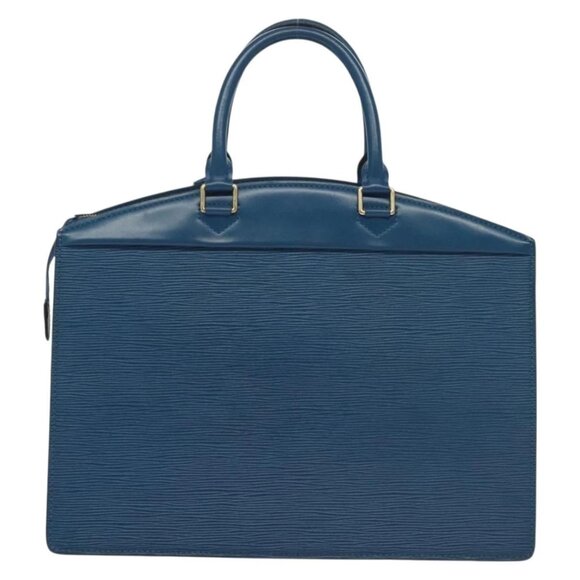 LOUIS VUITTON Epi Riviera Hand Bag Blue M48185 LV Auth 137894 - Picture 4 of 16